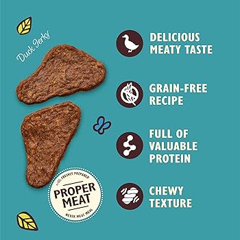 Lily's Kitchen The Mighty Duck Mini Jerky Grain Free Dog Treats 70G