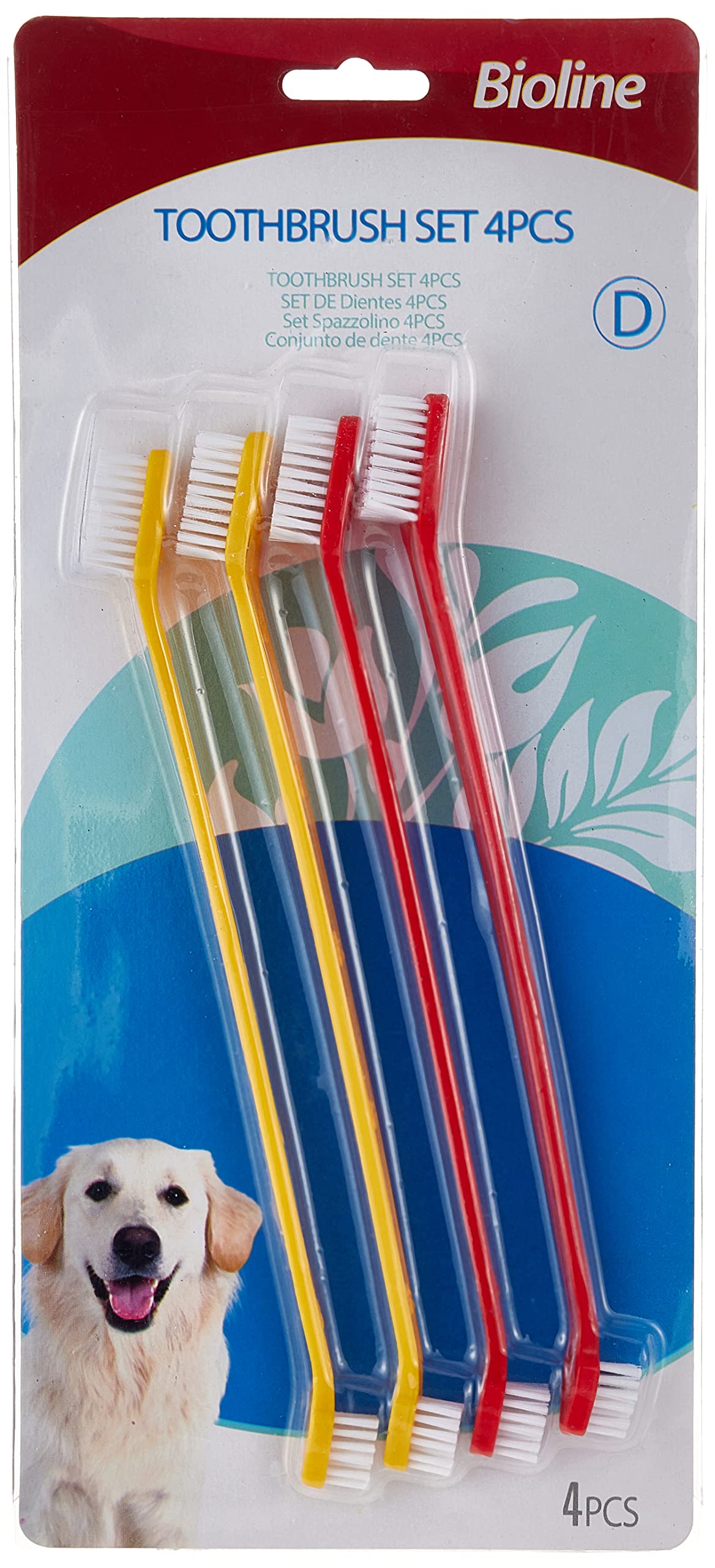 Bioline Toothbrush Set 4Pcs - 300g