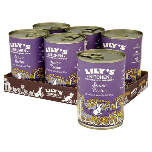 Lily's Kitchen Senior Recipe Dog Wet Food 6x400G