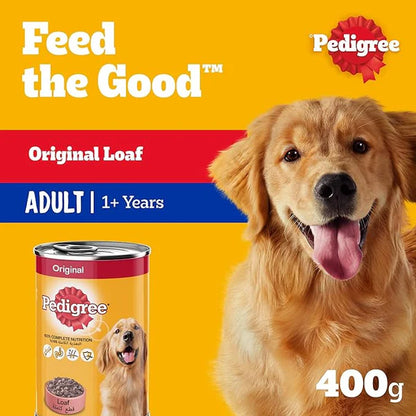 Pedigree Beef Loaf Wet Dog Food - 400G