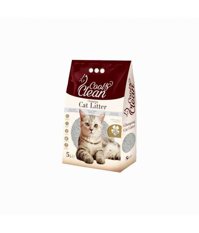 Patimax Cool & Clean Clumping Cat Litter - Baby Powder