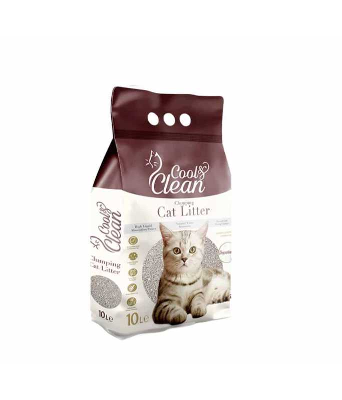 Patimax Cool & Clean Clumping Cat Litter - Baby Powder