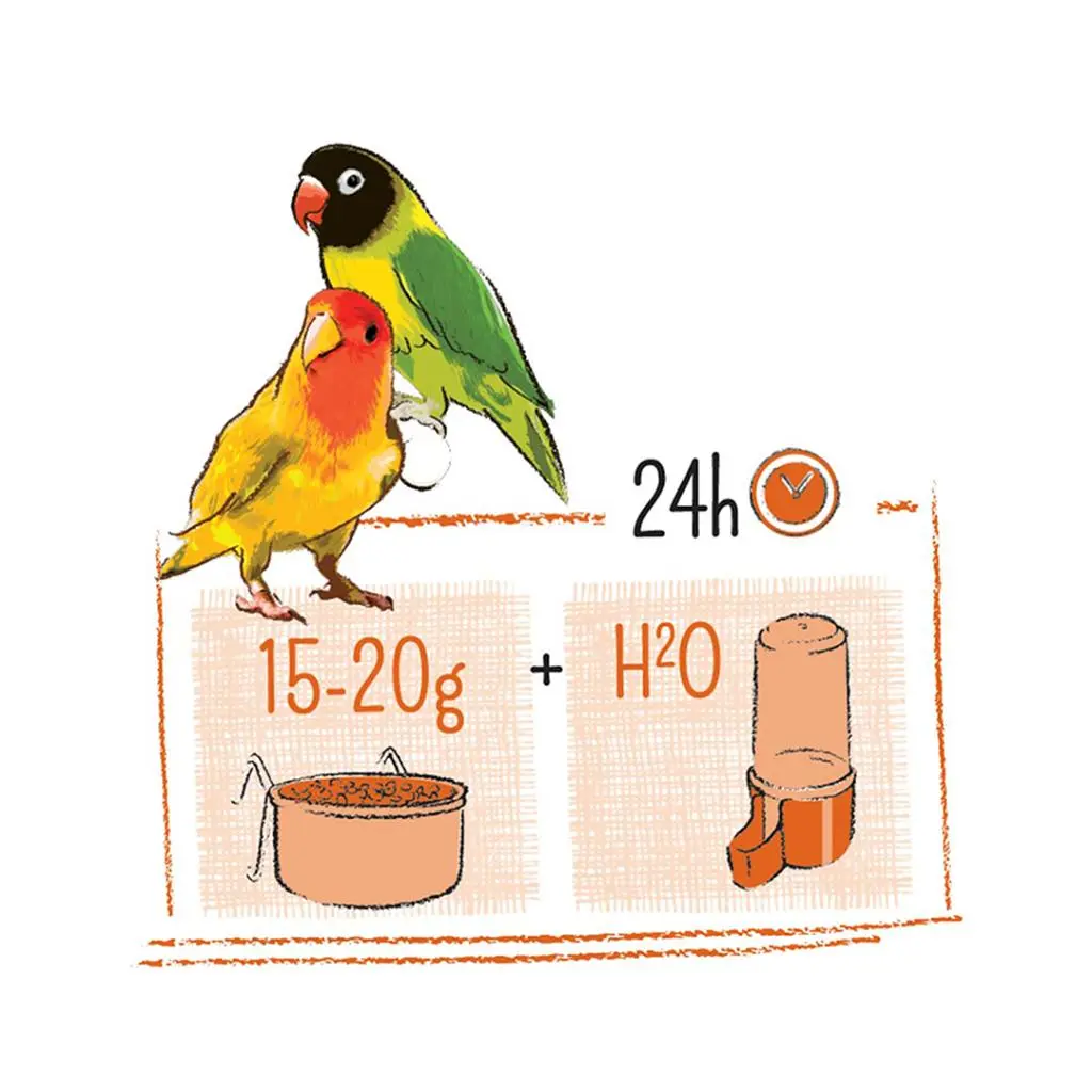 Witte Molen Puur Lovebird[Weight - 2Kg]