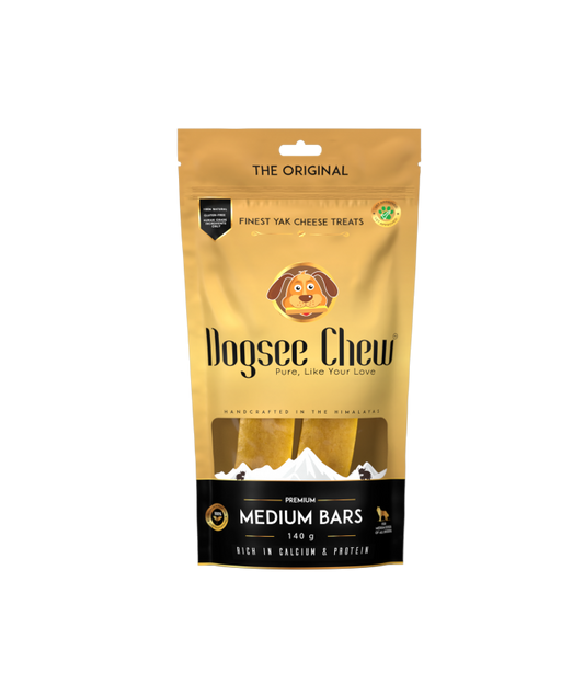 Dogsee Medium Bars: Long-lasting Dental Chews for Medium Dogs -140g