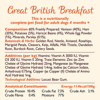 Lily's Kitchen Great British Breakfast Wet Dog Food 400G