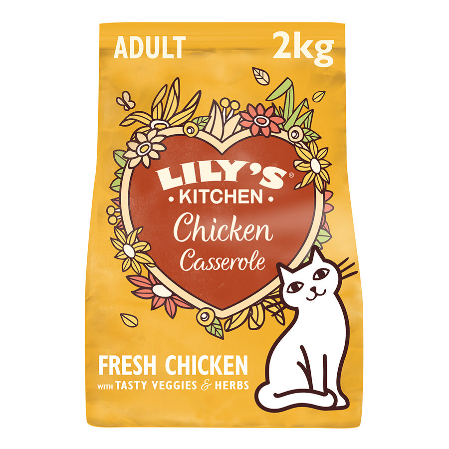 Lily's Kitchen Chicken Casserole Dry Cat Food -2kg