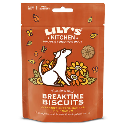 Lily's Kitchen Breaktime Biscuits Dog Treats 80G