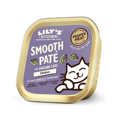 Lily's Kitchen Pate for Mature Cats Multipack Wet Cat Food 8X85G