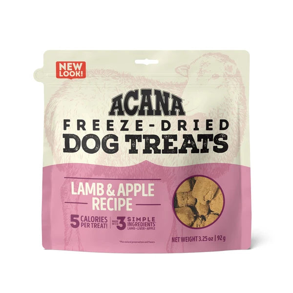 Acana Lamb & Apple Freeze Dried Dog Treats 35G