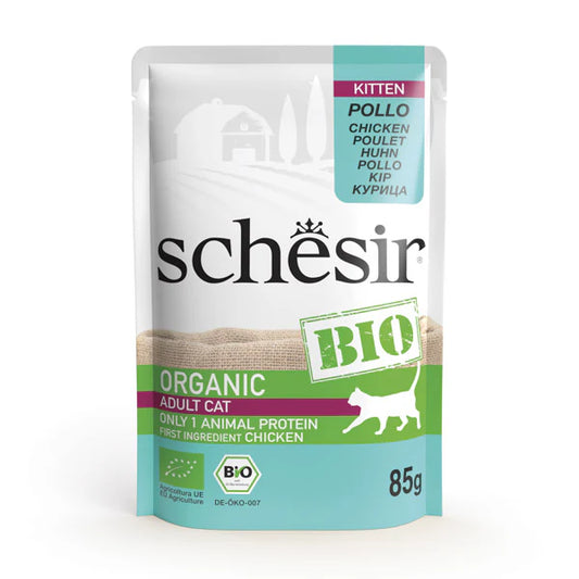 Schesir Kitten Bio Chicken  - 85g