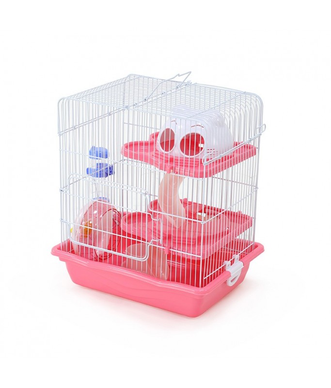 Dayang Hamster Cage (M012) - [Dimension - 35.5 x 26.6 x 40.5cm]