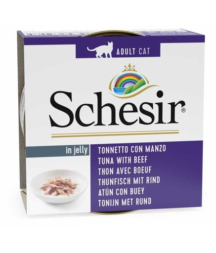 Schesir Cat Wet Food-Tuna With Beef Fillets - 85g