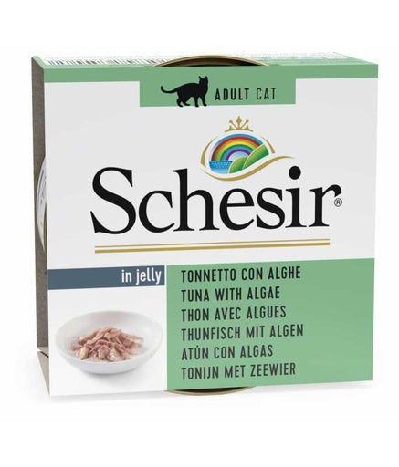 Schesir Cat Wet Food-Tuna With Algae  - 85g