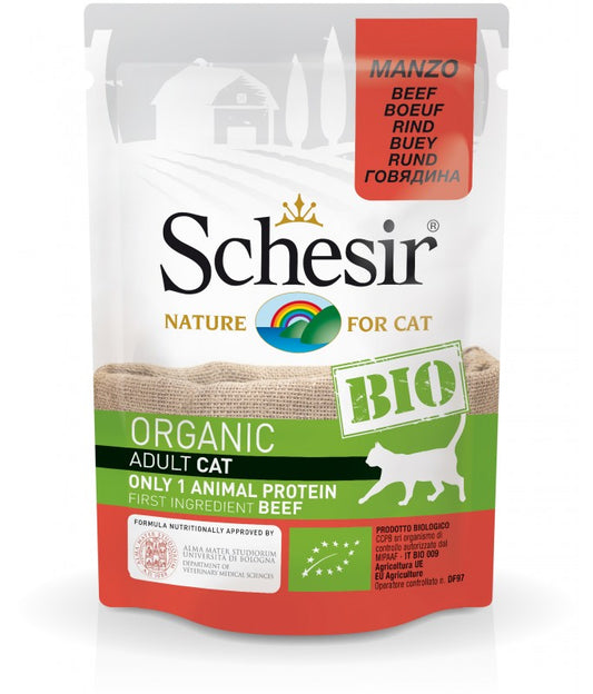 Schesir Bio For Cats -(16x85g)