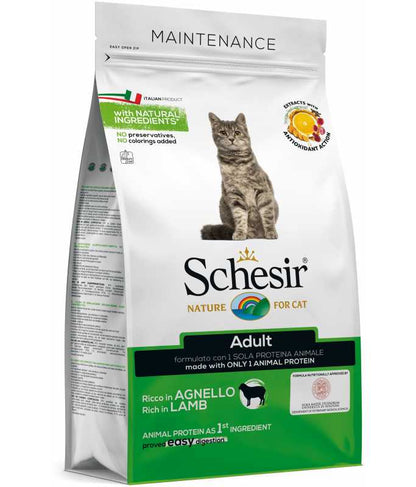 Schesir Adult Cat Dry Food Maintenance 1.5kg (Near Expiry)