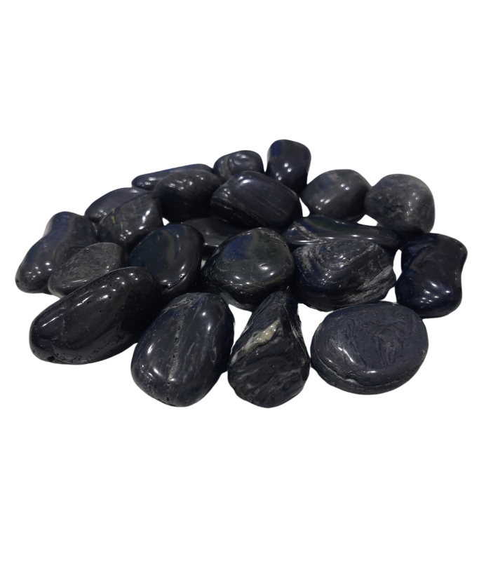 Aqualife 20-40mm Polished Black Pebble- 10kg