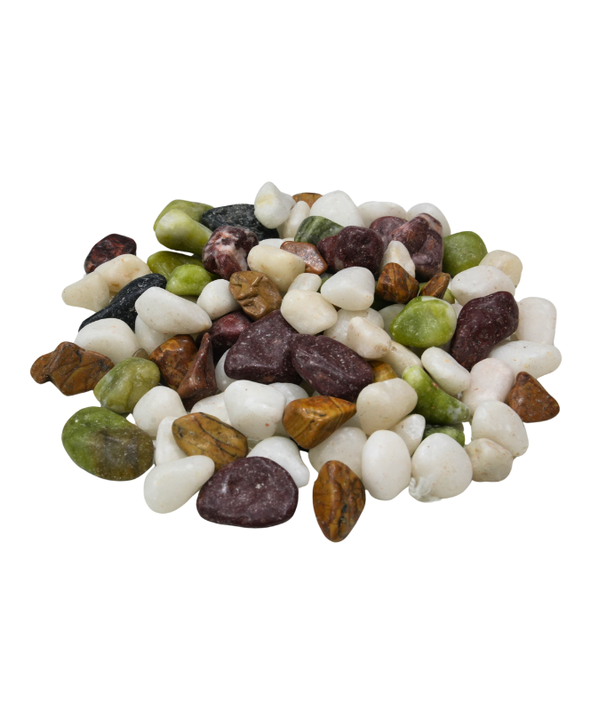 Aqualife Polished Mix Natural Stone- 10kg