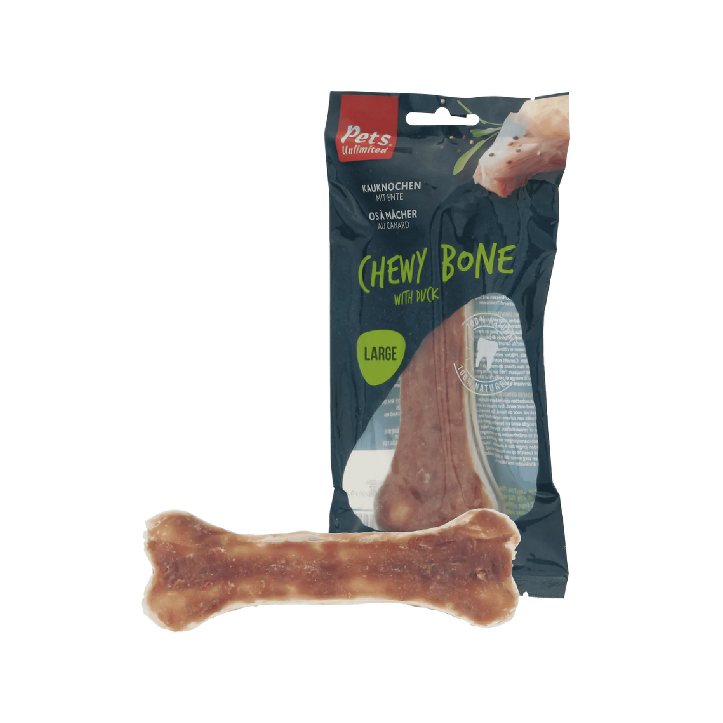 Chewy Bone with Duck Large- 90g (1pc)