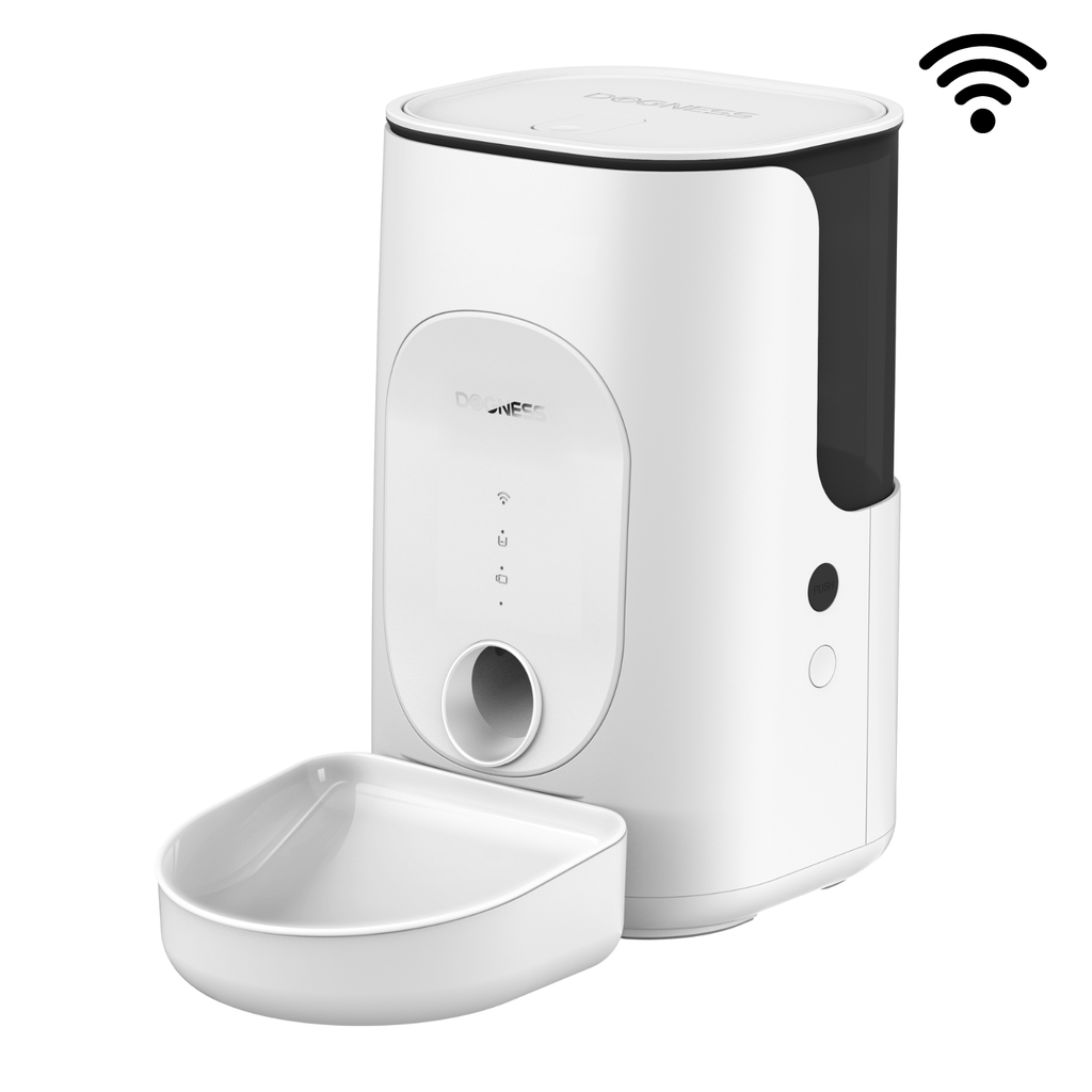 Dogness Rover Smart Feeder For Pets (App Controlled)-White