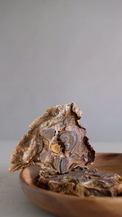 Boneve Air-Dried Free-Range Grass-Fed Venison Neck Bone Slice Dog Treat - 100G