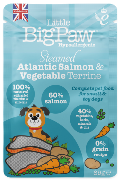 Little Big Paw Salmon & Vegetable Dinner - 150g