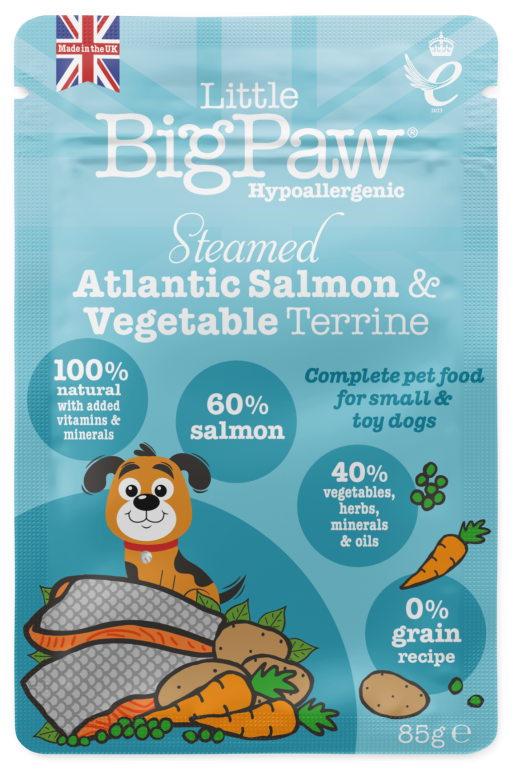 Little Big Paw Salmon & Vegetable Dinner - 150g