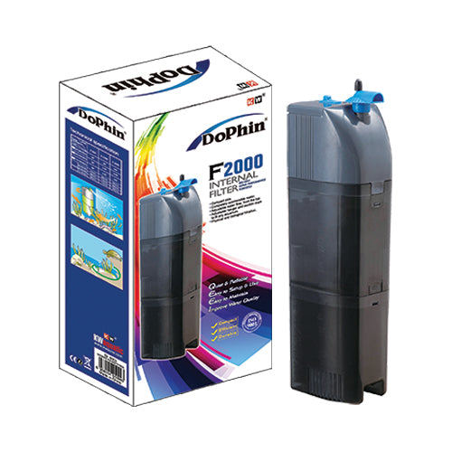 KW Zone Dophin Internal Filter[Max Output - 850L/H, Model - FDF2000]
