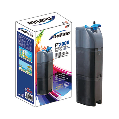KW Zone Dophin Internal Filter[Max Output - 850L/H, Model - FDF2000]