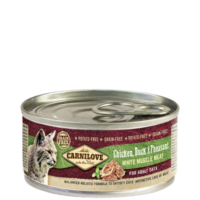 Carnilove WMM Chicken, Duck & Pheasant for Cats 100 g