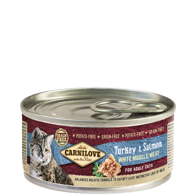 Carnilove WMM Turkey & Salmon for Adult Cats 100 g