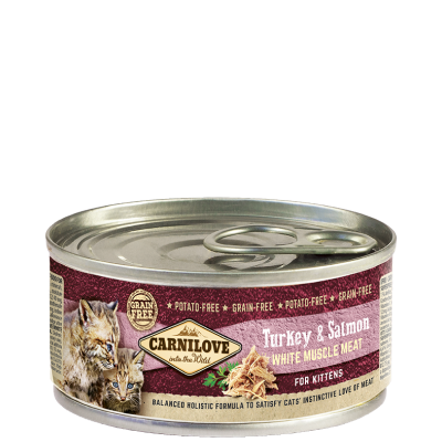 Carnilove WMM Turkey & Salmon for Kittens 100 g