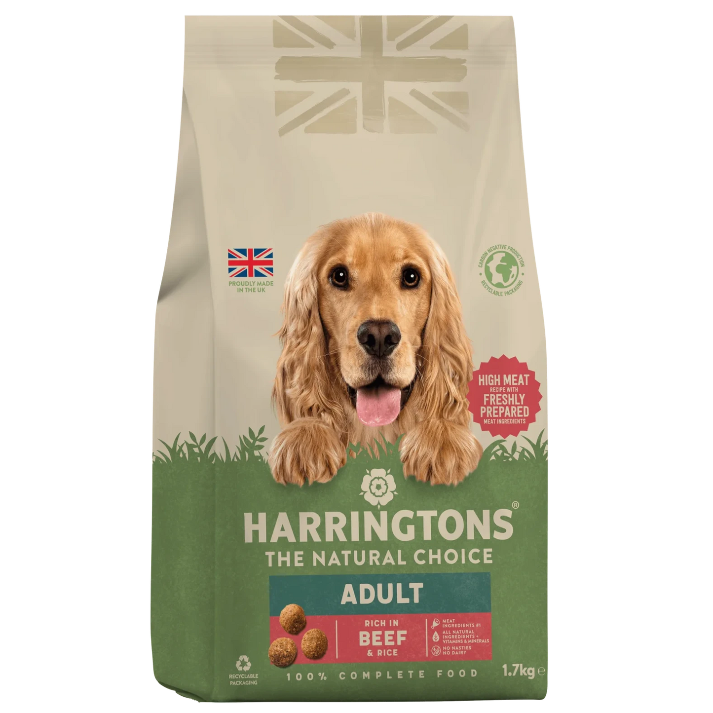 Complete Beef Adult Dry Dog Food -  1.7kg