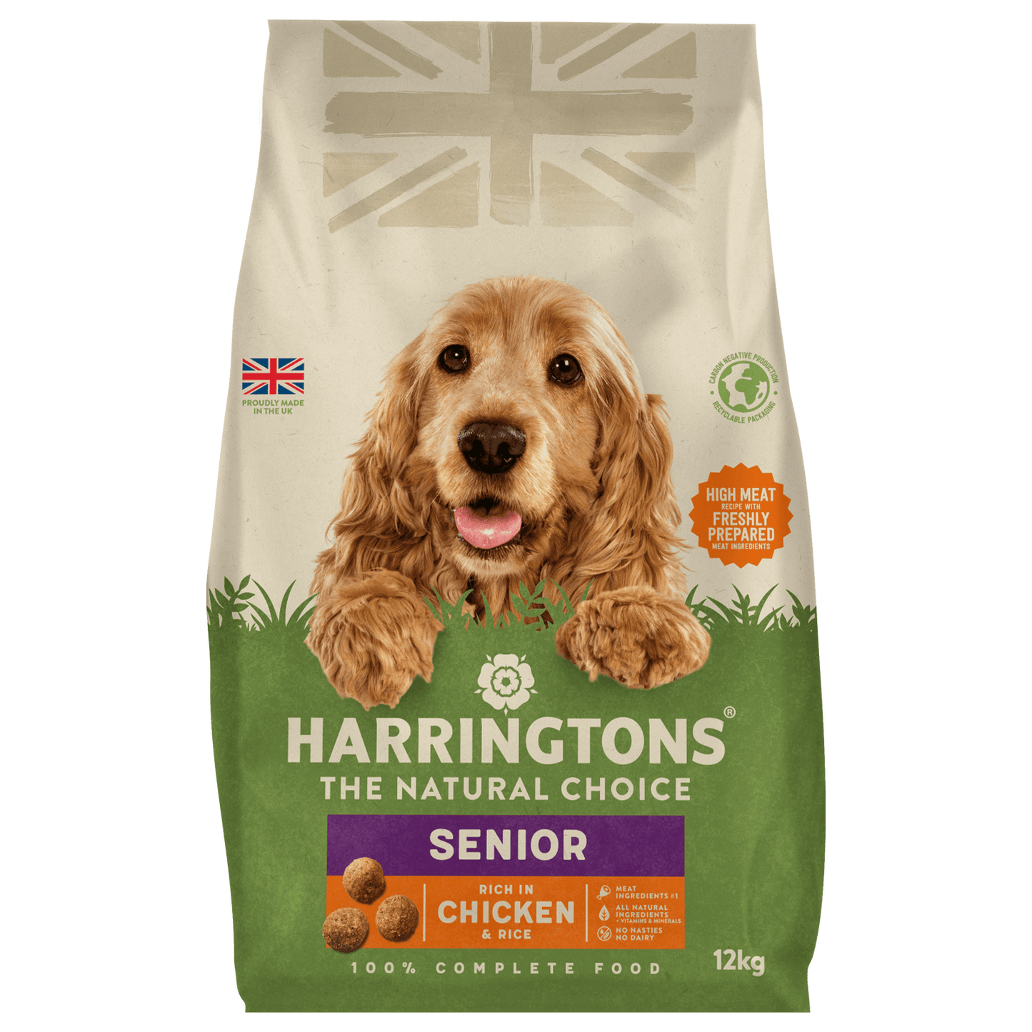 Complete Chicken Rice Senior Dry Food - 12kg