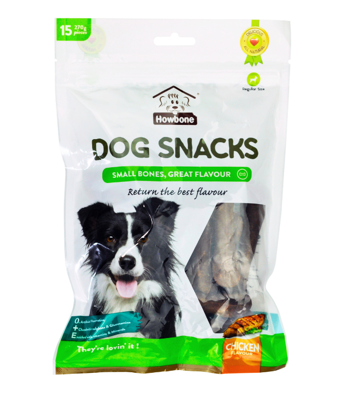 Howbone Dog Snack Small Bone -270g (15pcs/pack)