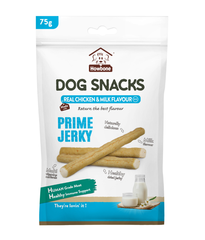 Howbone Prime Jerky Dog Snack- 75g