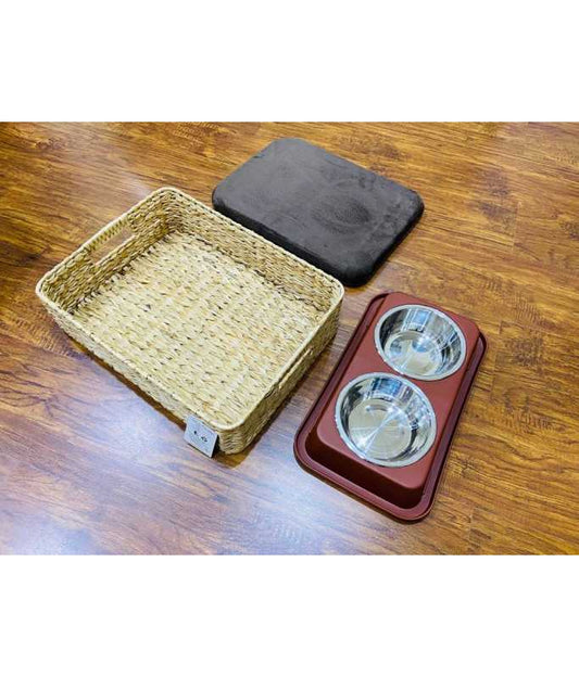 Catry Basket Cushion & Bowl Set