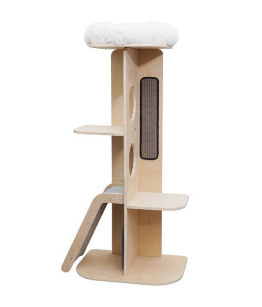 Catry Cat Tower with Scratcher [48x39x128cm]