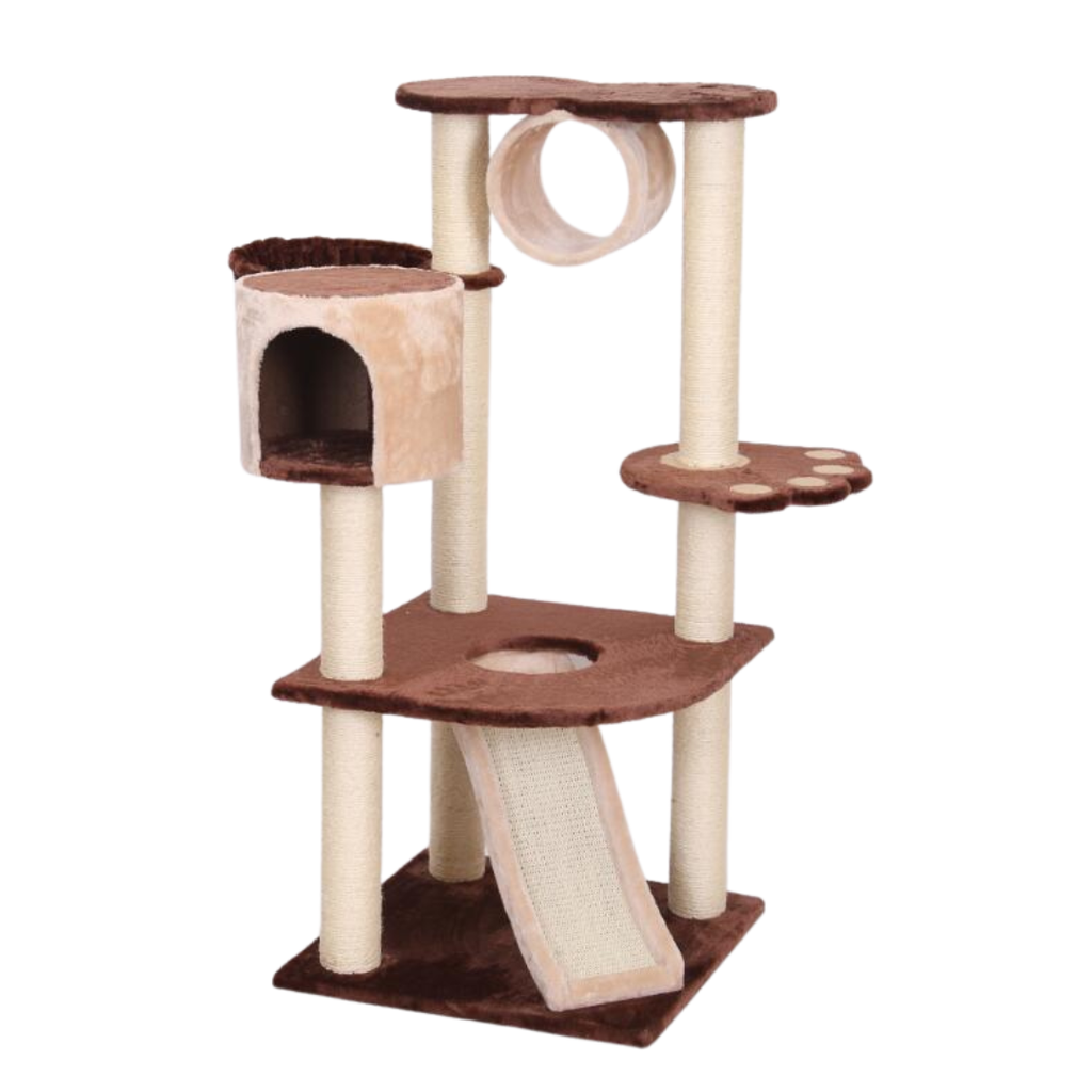 Catry Cat Tower With Scratcher 55X55X122 CM