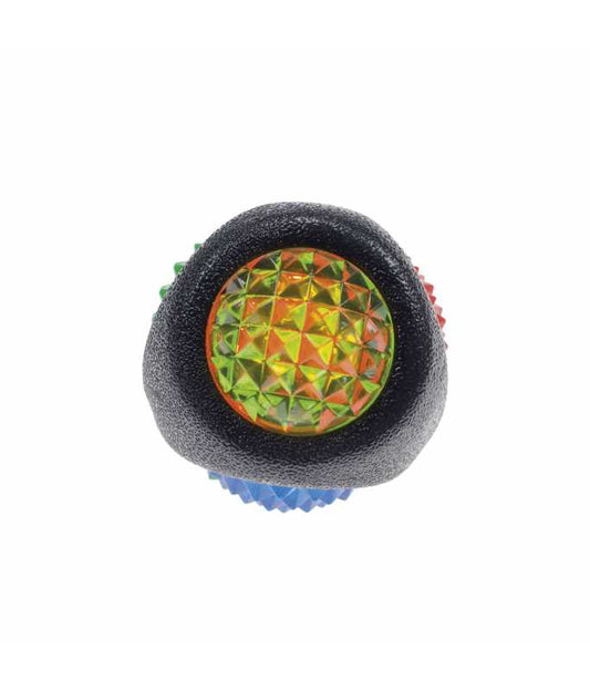 IMAC TPR Diamonds Dog Toy with 4 Colour LED -  7.7cm