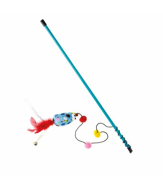 IMAC Cat Toy Cane with Mouse - 47cm