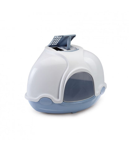 IMAC Ginger Hooded Corner Shaped Litter Tray