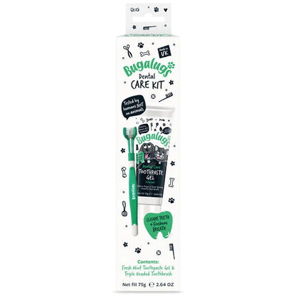 Bugalugs Dental Care Kit 1 For Dogs & Cats 75G
