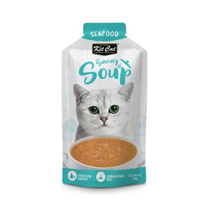 Kit Cat Savoury Soup Seafood 300g ( 6 X 50g )