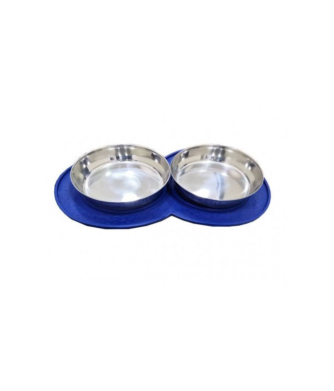 Kumar Steels Anti Spill Rubber Mat Dog Bowl