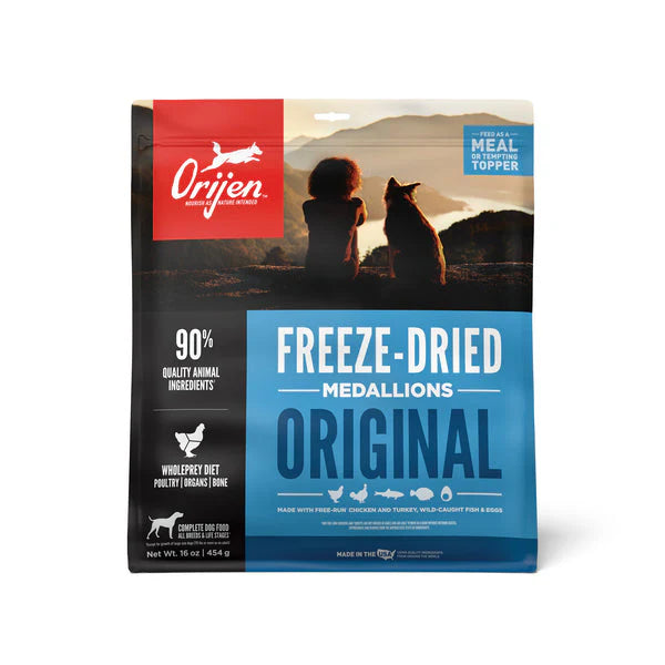 Orijen Medallion Original Freeze Dried Dog Food 454g