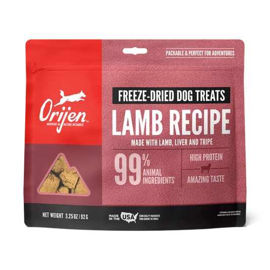 Orijen Lamb Recipe Freeze Dried Dog Treats 92G