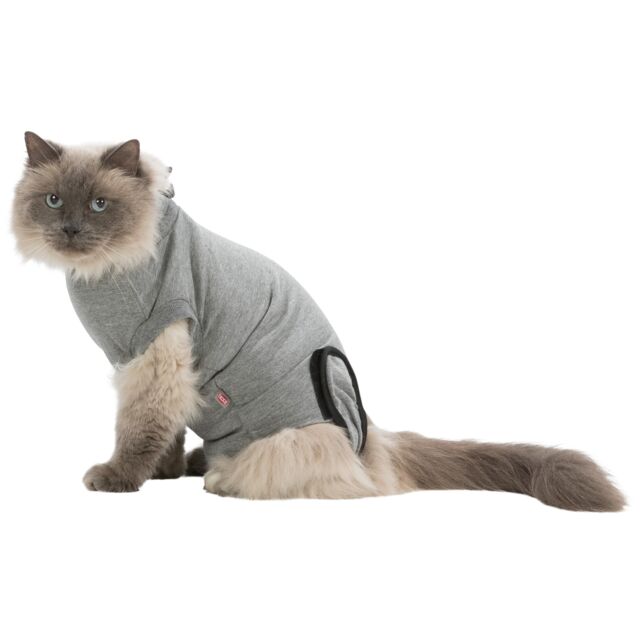 Trixie Protective Body for Cats Grey