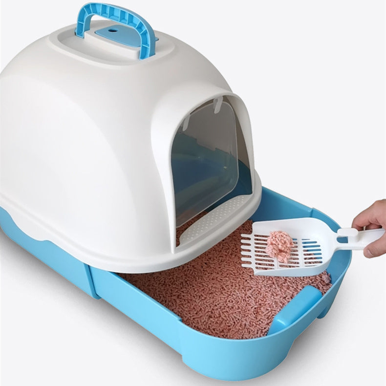 Pado Oval Cat Litter Box 53*41*41cm