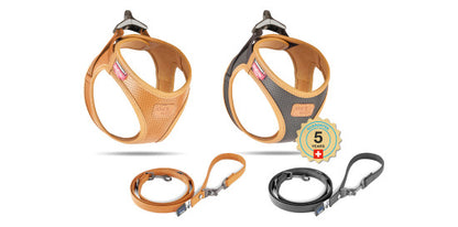 Curli Vegan Leather Harness for Dogs - Small