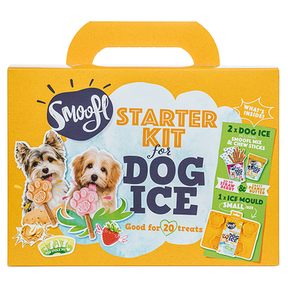 Smoofl Small Starter Kit for Dog Ice Treats - 210G
